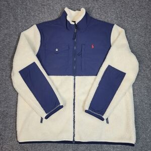 Polo by Ralph Lauren Navy and Cream Jacket